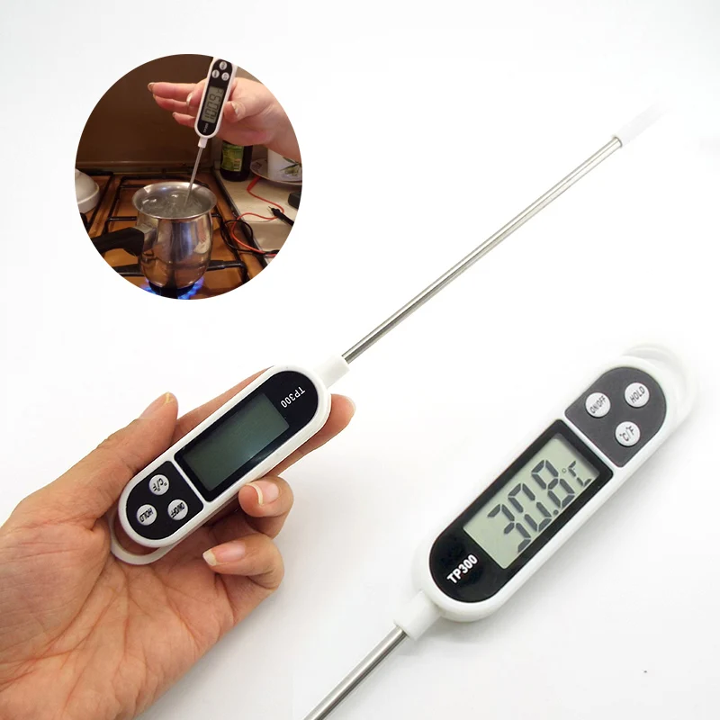 Digital Kitchen Food Thermometer for Home Meat Water Milk Cooking Food Probe BBQ Electronic Oven Thermometer Kitchen Tools