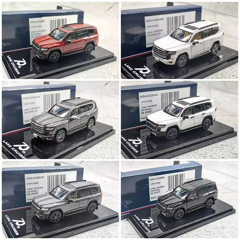 

Коллекционная модель автомобиля Hobby Japan 1:64 Land Cruiser 300GR SPORT из сплава, классический сувенир для взрослых, статическая модель для демонстрации