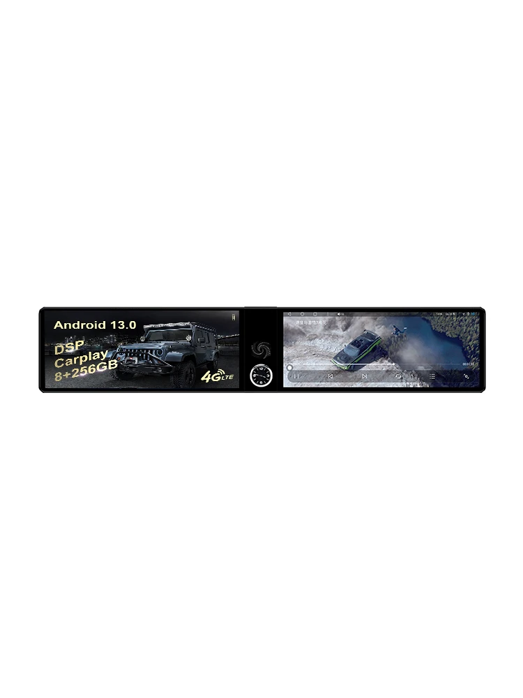 

Dual 12.3 inch touch screen Android 13.0 carplay for Audi A3 S3 2015-2020 car Multimedia GPS Navigation HD ultra thin head unit