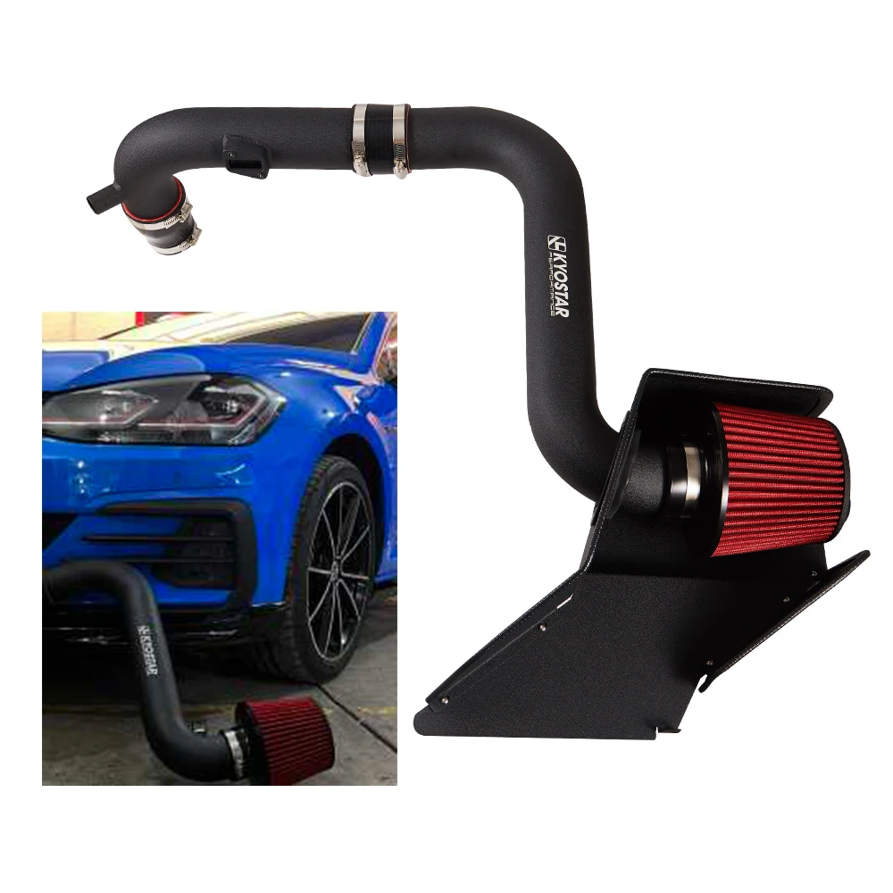 Kyostar 3'' Performance Cold Car Air Intake System Kit For VW EA113 MK5 GTI/GLI MK6 Golf R  A3