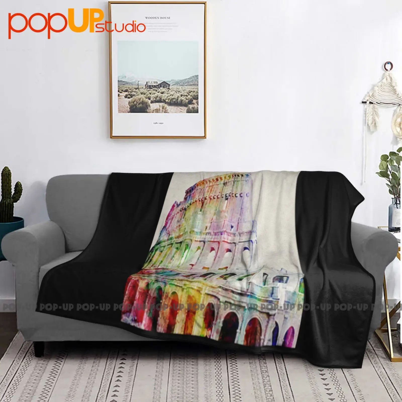 The Colosseum Coliseum Rome Italy Amphitheater Ultra-Soft Blanket Quilt Winter Sofa Cover Bed Covers