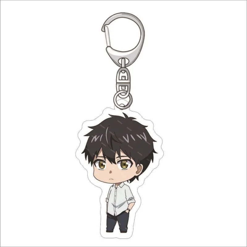 Anime hypothetical deduction In/Spectre Iwanaga Kotoko Sakuragawa Kurou Cosplay COSTUME Acrylic Key Chains Keyring Prop Xmas Gif