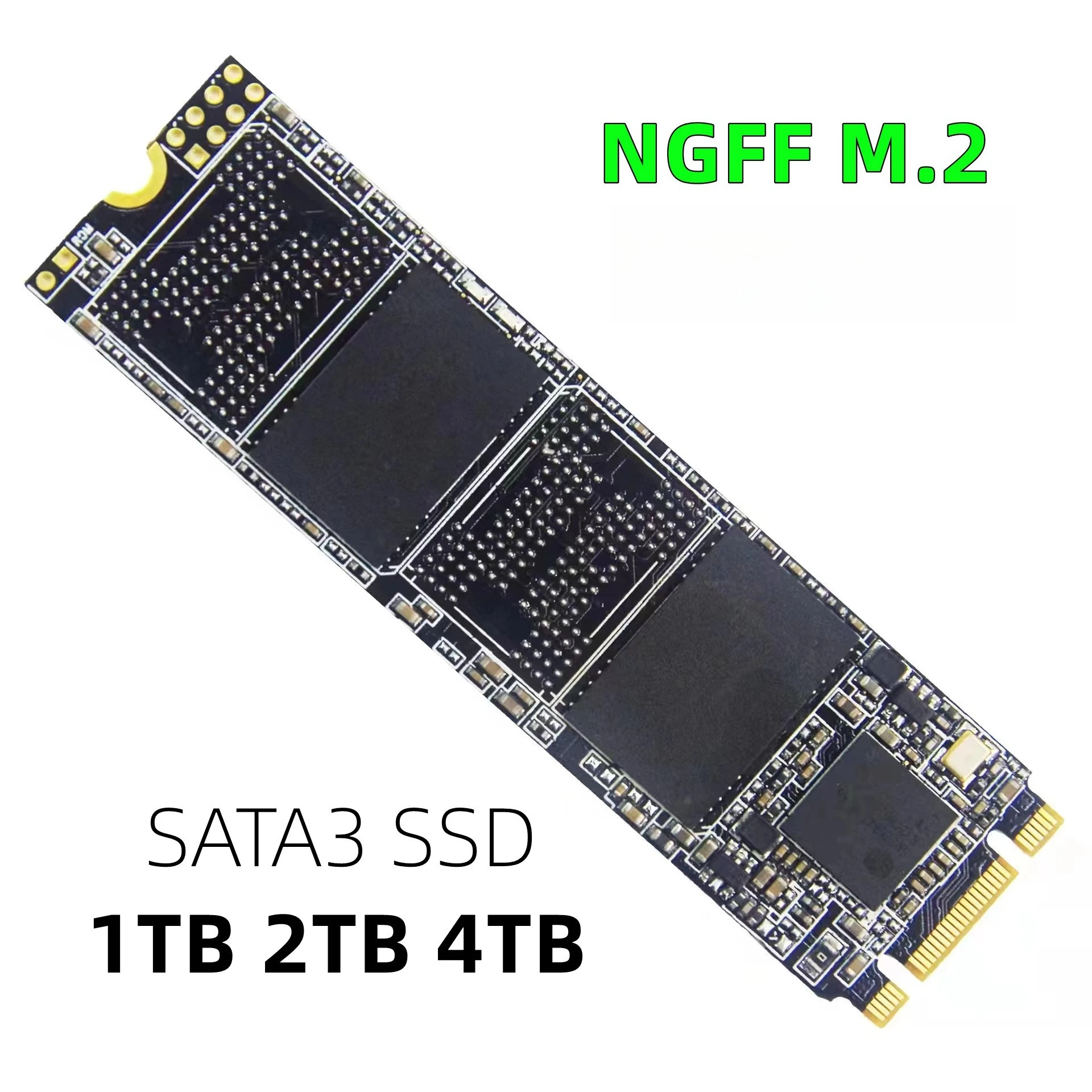 

NGFF M.2 Расширение 1 ТБ 2 ТБ 4 ТБ SATA3.0 Высокоскоростной твердотельный накопитель 2280 м