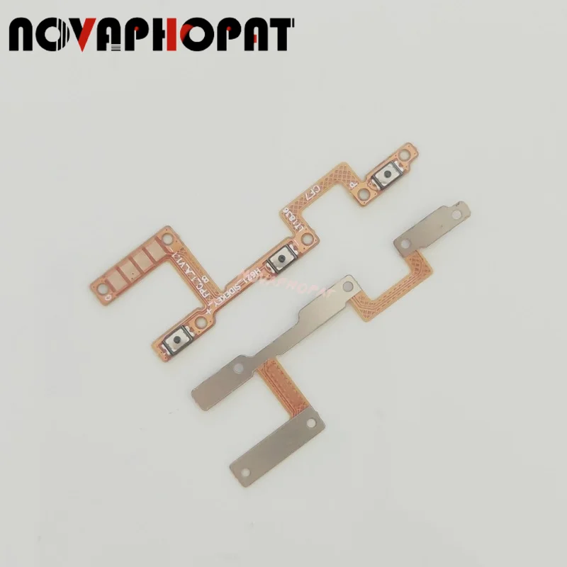 Novaphopat สําหรับ Tecno Camon 11 CF7 เปิดปิดขึ้นลงริบบิ้นปุ่ม FLEX CABLE