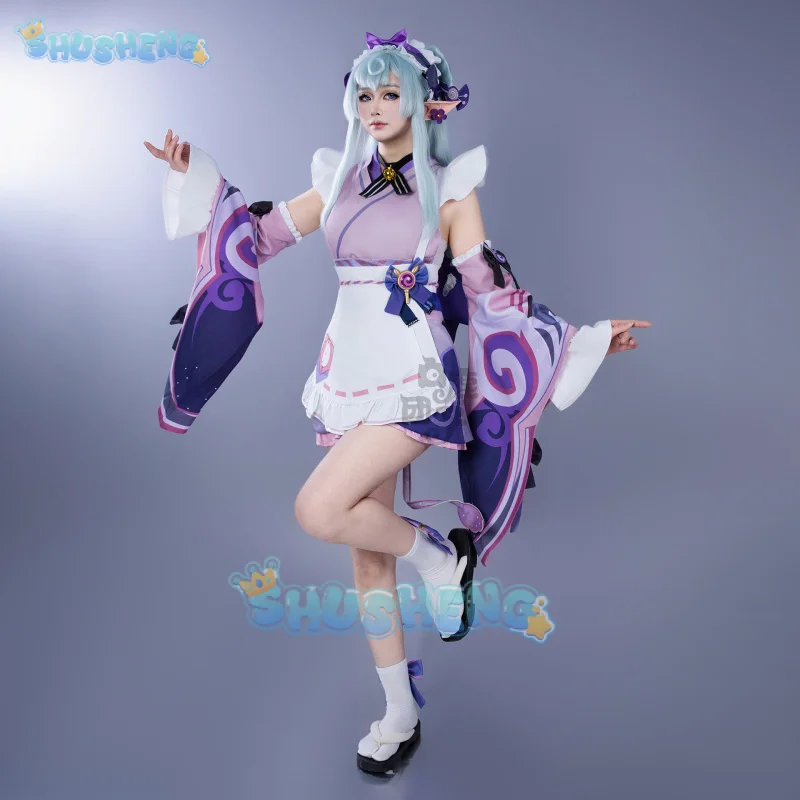 Genshin impacto yummatuki mizuki cosplay traje peruca avental headwear brincos jogo uniforme natlan festa de halloween para meninas femininas