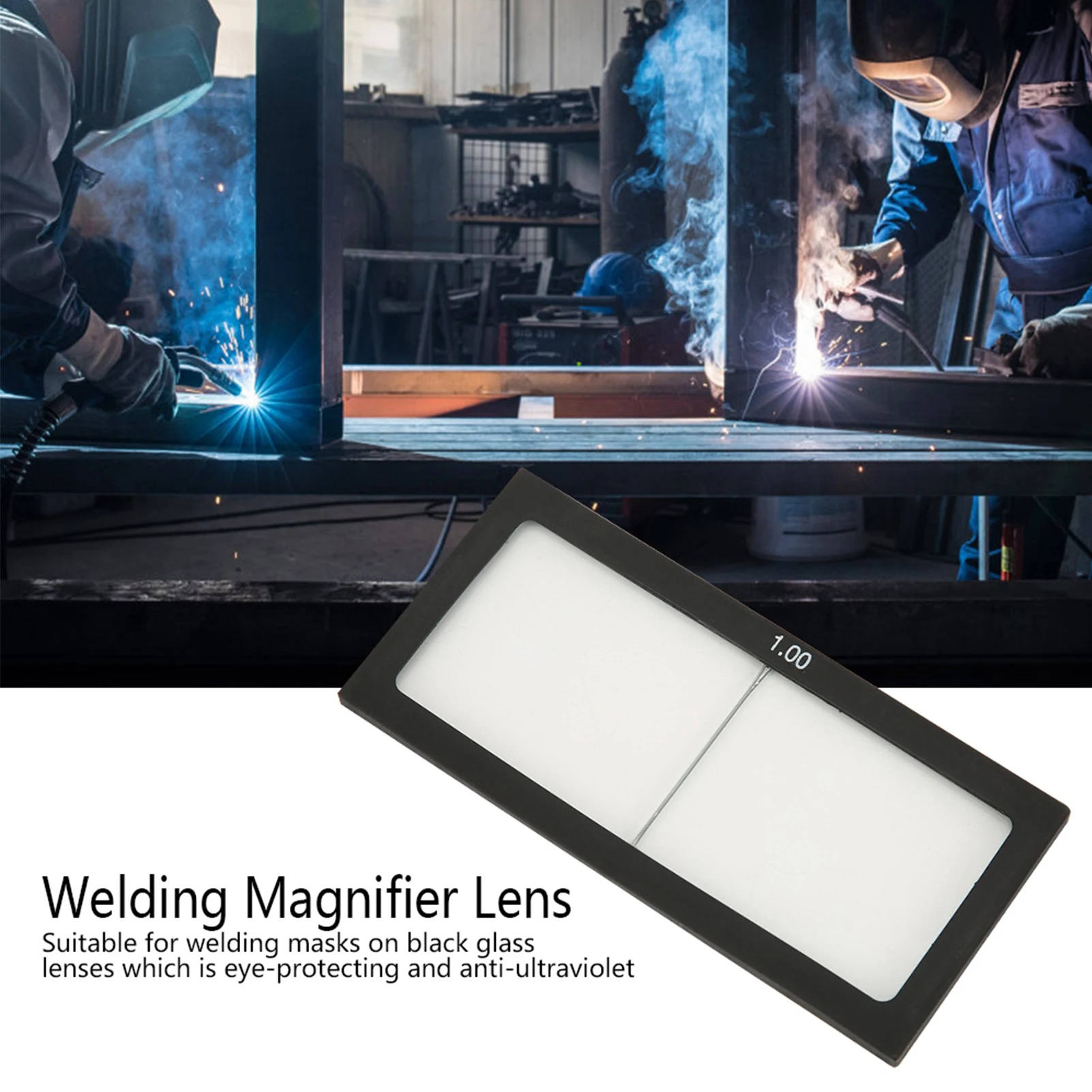 Welding Glass Magnifier Lens Eye Protecting Welder Accessories 1.0/1.5/2.0/2.5/3.0 Diopter(1.0 )