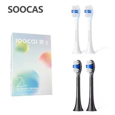 SOOCAS Original X3S Replacement Toothbrush Heads SOOCAS X3U/X3pro/D2/D3S/D5 Sonic Electric Tooth Brush Head Nozzle Jets