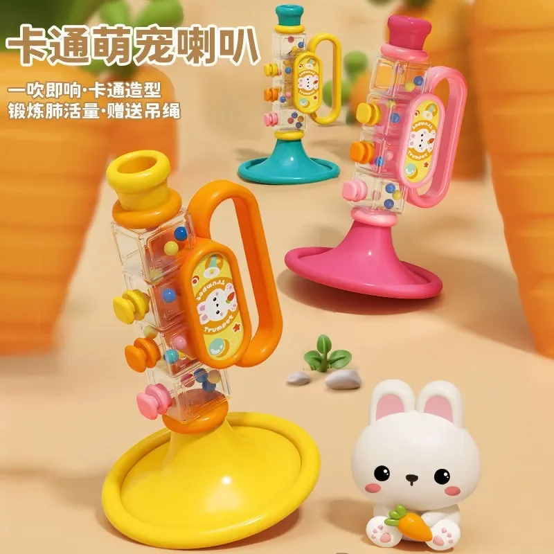 Kinder Cartoon Kleine Horn Spielzeug Mini Mundharmonika, Dass Babys Spielen Baby Blasen Musik Horn Pfeife Instrument