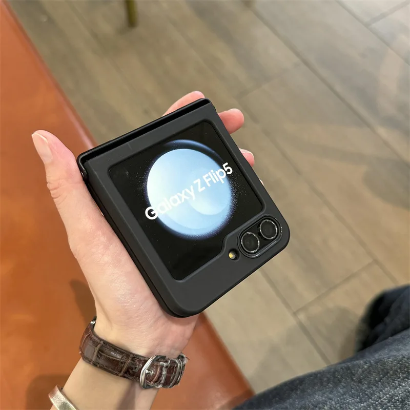 Capa magnética fosca para samsung galaxy z flip 7 6 5 4 capa protetora traseira para zflip5 zflip6 zflip7