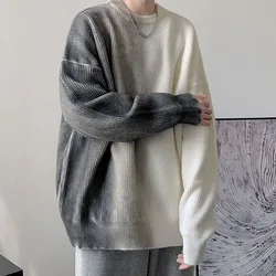 Pull de style paresseux polyvalent à col rond, fouet design, document nickel é de niche, beau volants, mode automne et hiver