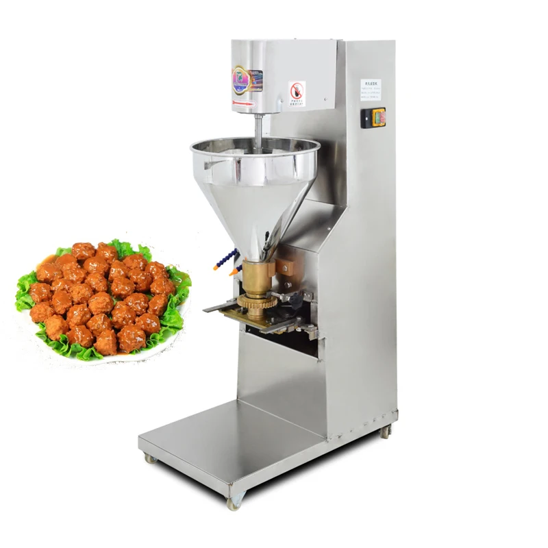 

Electric Meatball Forming Machine Automatic Beef Fish Pork Meat Ball Maker Shrimp Vegetarian Meatball Production Machine SF-70