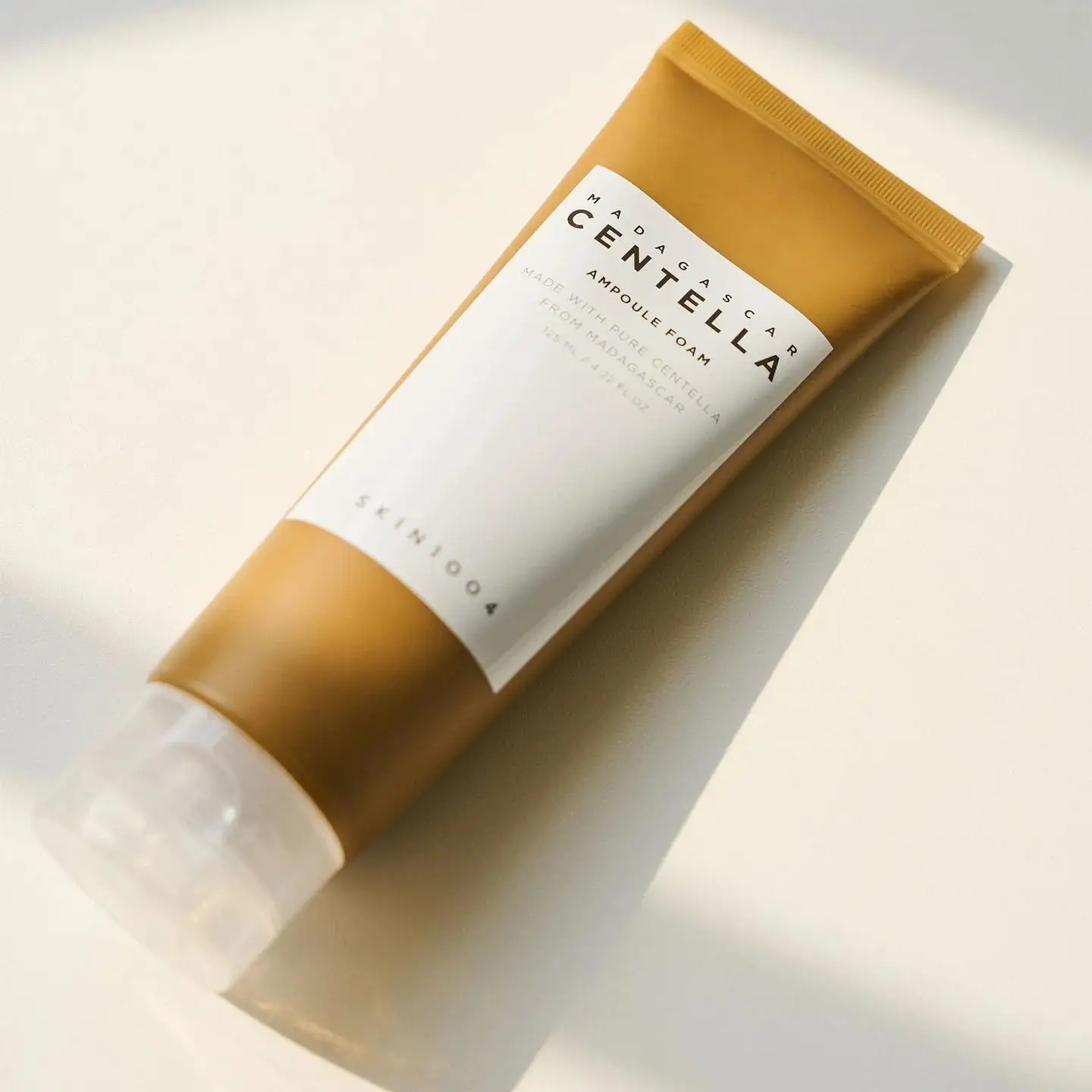 Limpiador Centella Asiatica, crema limpiadora Facial a base de sal del Himalaya, aminoácidos de hierba de nieve, Cosméticos para el cuidado de la piel, 125ml