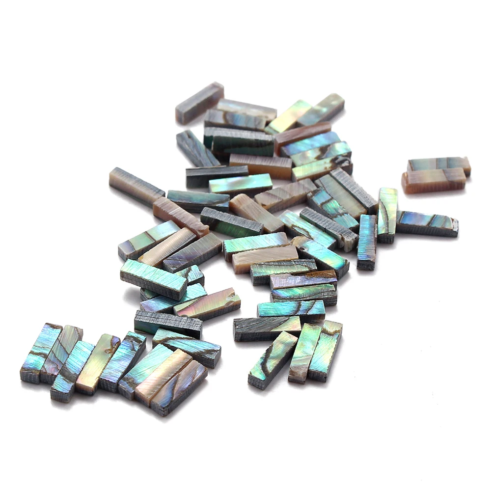 10 قطعة أذن البحر قذيفة الغيتار ملزمة شرائط الجسم البطانة تقليم للجيتار باس القيثارة مندولين البانجو إصلاح Luthier لتقوم بها بنفسك دائم