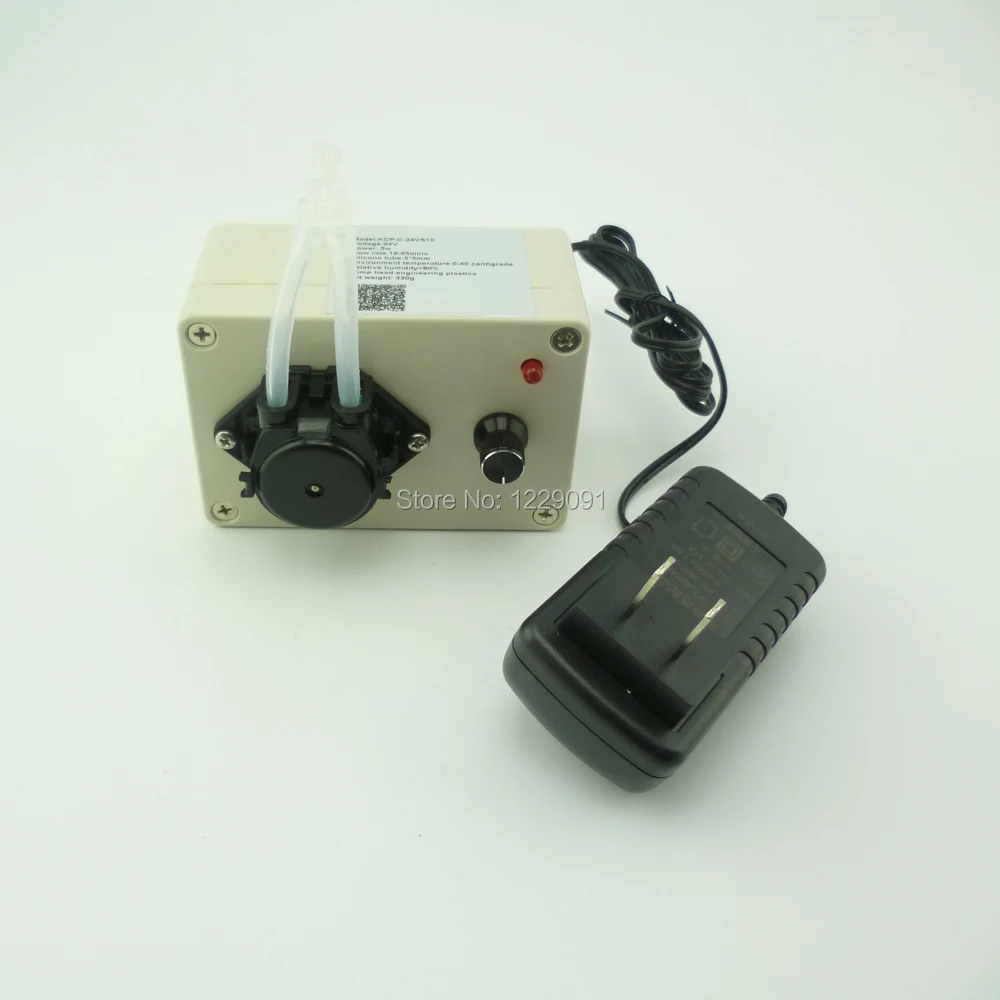 silence automatic self-priming liquid pump small adjustable flow rate metering peristaltic pump machine 3v / 6v / 12v / 24v