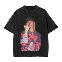 Young Miko T Shirt Hip Hop Washed 100% Cotton Harajuku T-Shirts  Vintage Men Women Tops Streetwear Printed Tee Shirt