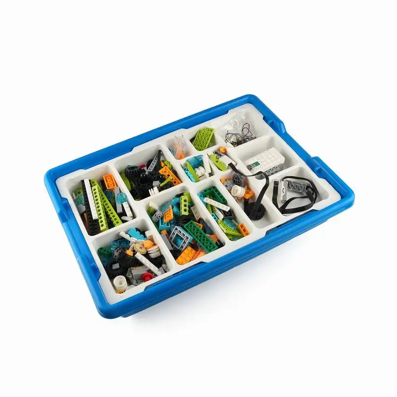 Robot Programming Kit Bluetooth STEM Building Blocks Technical Motor App Remote Control Robotics Learning Set for Legoeds Kids