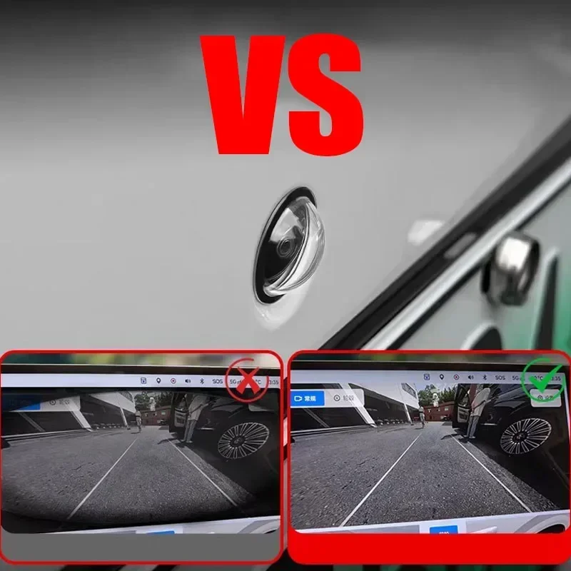 Cubierta protectora para cámara de coche, lente de cámara de marcha atrás, película protectora antipolvo y antiarañazos, accesorios exteriores para coche Amagi