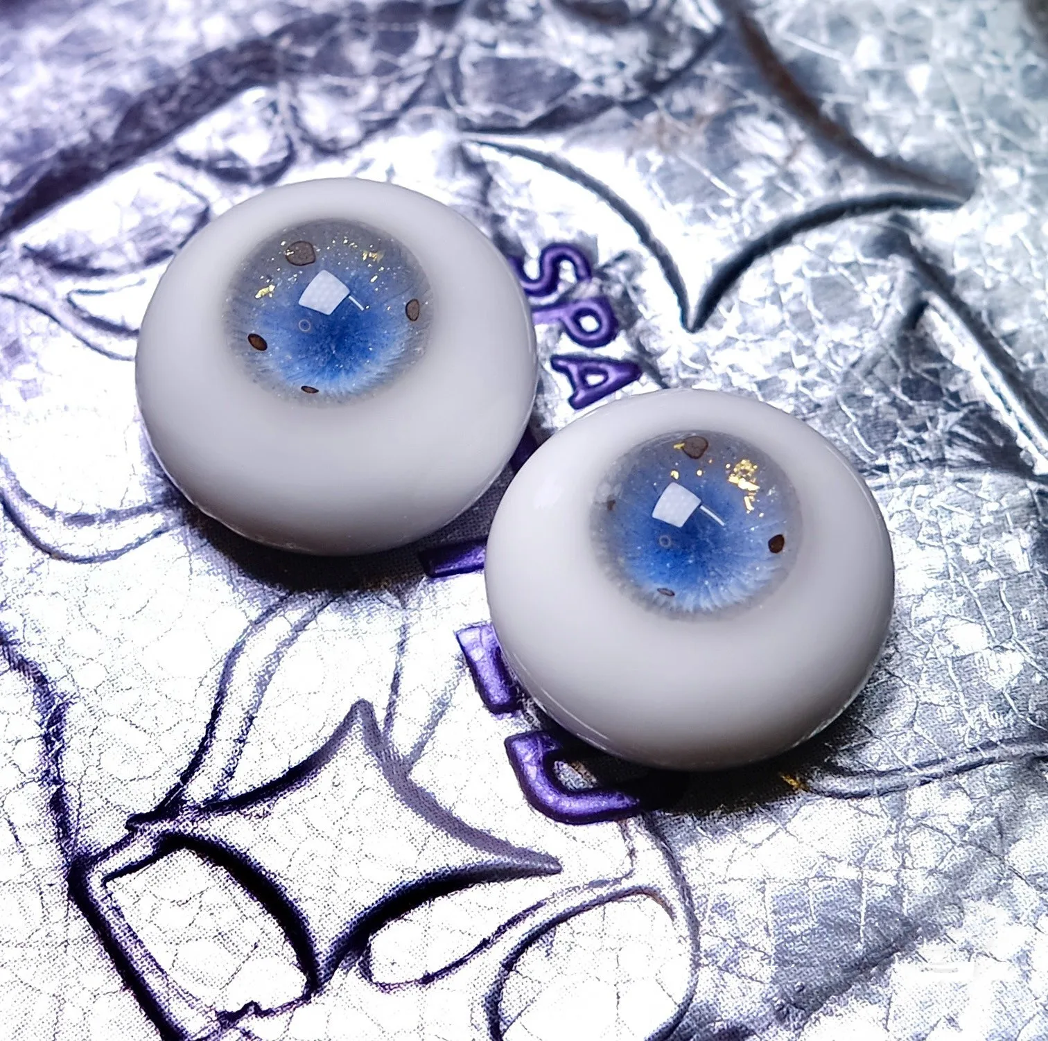 

1/4 BJD Doll Craft Plaster Eyes 12mm14mm 16mm Safety Eyeball 1 Pair