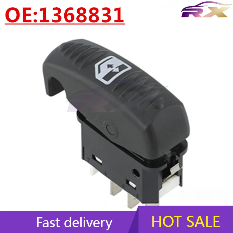 

OEM:1368831 Suitable for Scania Auto Parts Glass Lift Switch Electric Window Control Single Switch