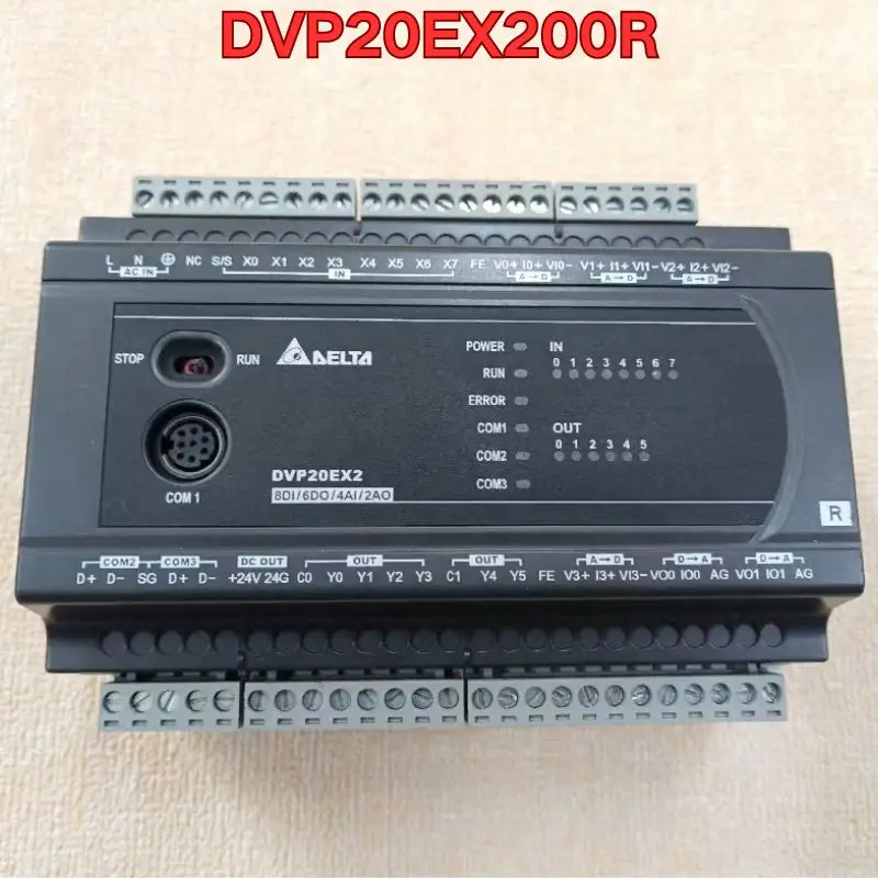 Second-hand PLC module DVP20EX200R function test is normal quality assurance Latest Pricing for 2026