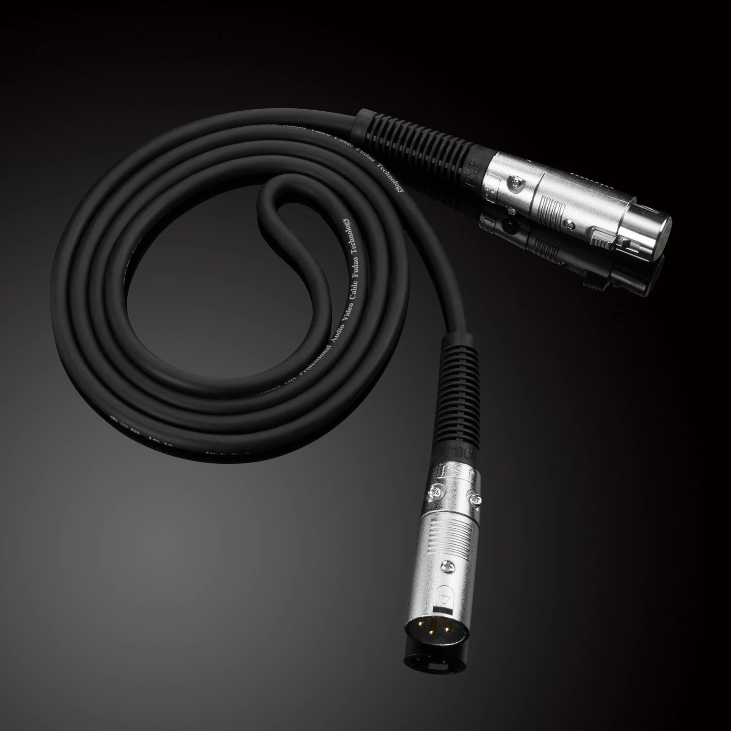 Универсальный сигнальный кабель DMX512 XLR (штекер-гнездо) для сценического освещения, микрофонов, гитар и бас-гитар, а также для акустических систем
