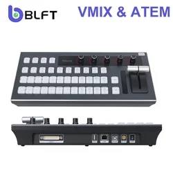 Atem Controller Zwart Magisch Schakelbord Bedieningspaneel Livestream Atem Mini Camera Blackmagic Vmix Software Video Switcher