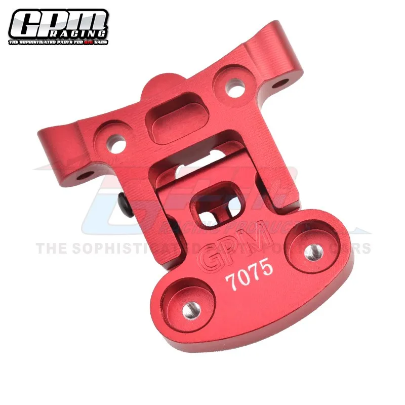 Gpm alumínio 7075 conjunto de montagem para-lama traseiro para losi 1/4 promoto-mx motocicleta los06000 rc atualizar peças los 261008