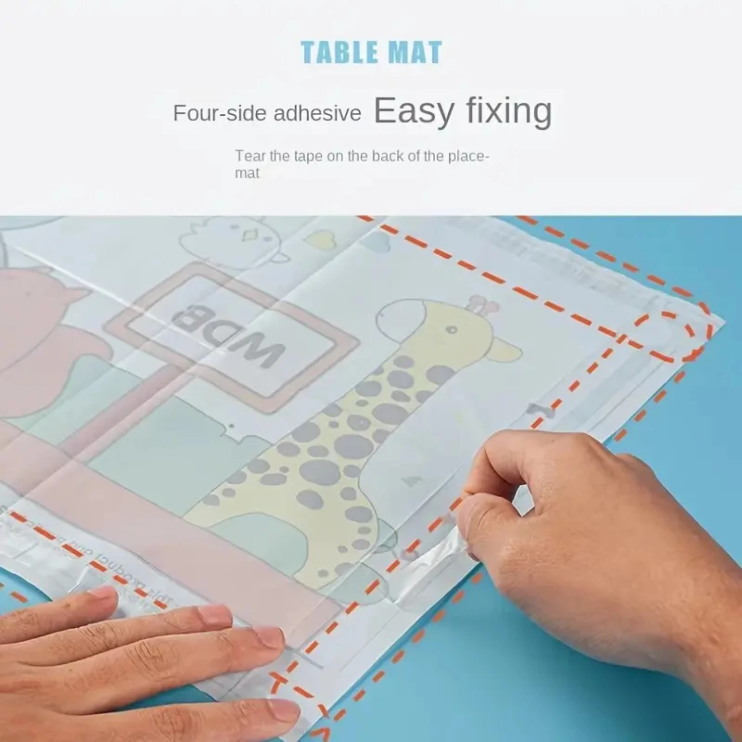 30 Pieces, Infant Disposable Tablecloth, Waterproof, Oil-proof, Wash-free, Portable, Eating Out, Student Table Mat, Placemat