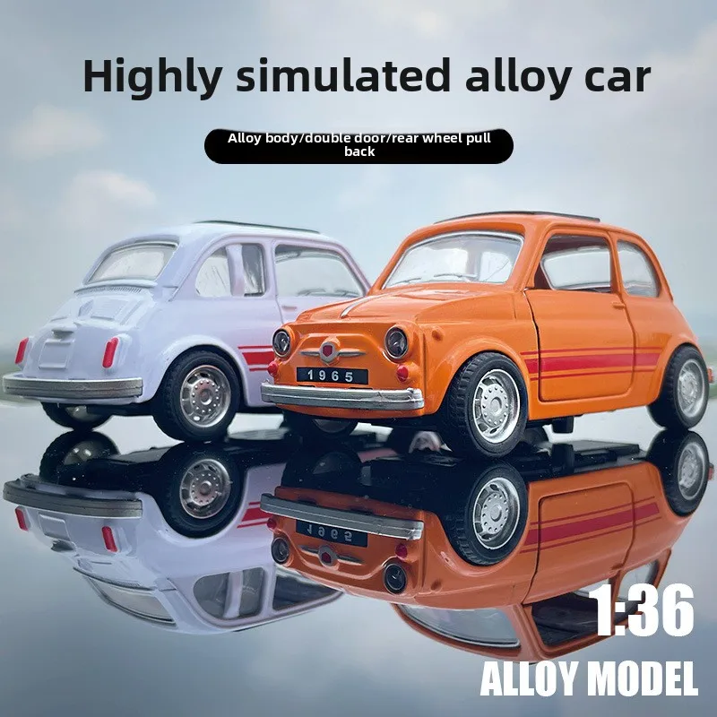 Alloy car model classic car cute cake ornament children's toy car