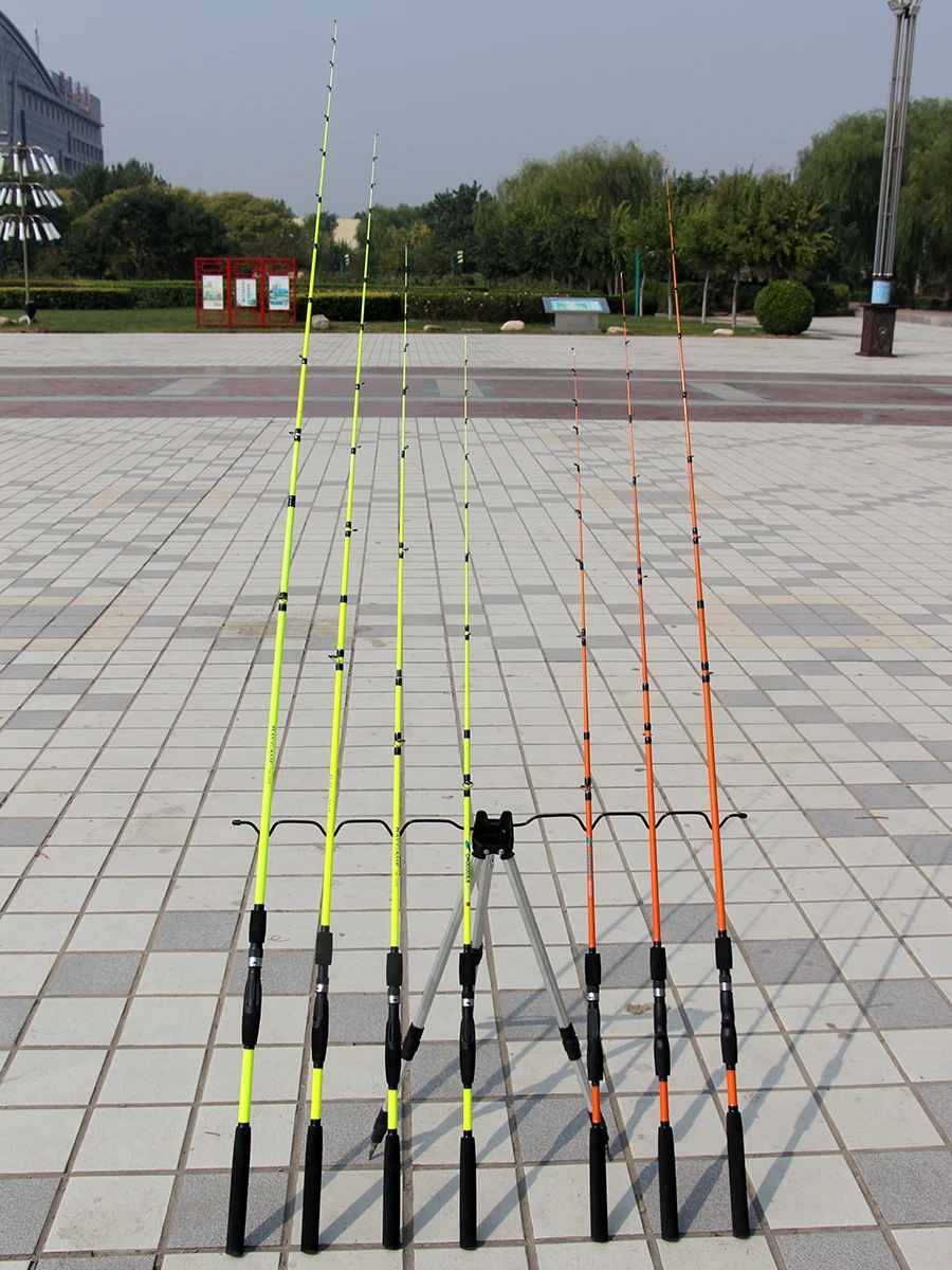 Soft Tail Sea Raft Fishing Rod Long Casting Iron Plate Boat Fishing Rod Straight Handle Bank Casting Rod Fruit Bridge