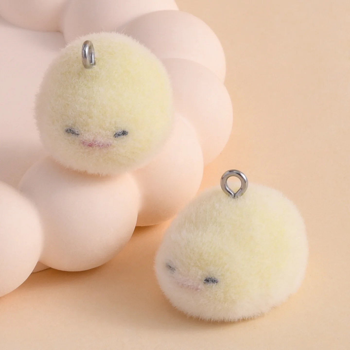 20pcs 3D Kawaii Small potatoes Charms Cute cartoon Doll Pendants for Earring Bag Keychains Making DIY Jewelry Accessories