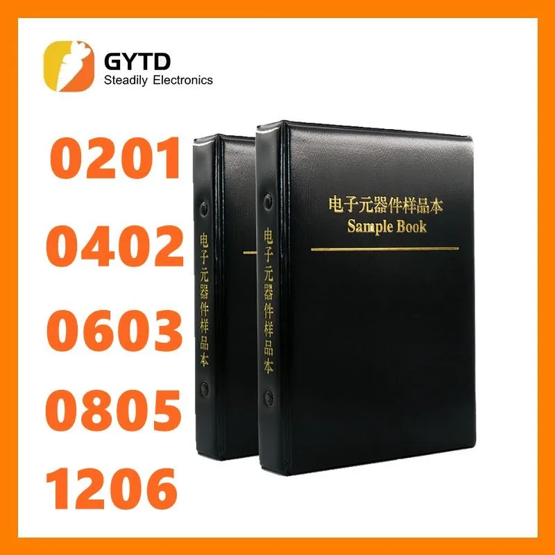 

Capacitors Kit SMD Capacitor Sample Book 0201 0402 0603 0805 1206 Chip Assortment Pack 80/90/92values 25 50 pcs