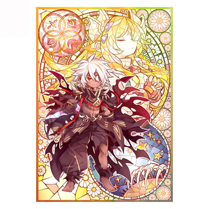 50pcs/set Yu-Gi-Oh! Incredible Ecclesia, the Virtuous Albaz Flash Card Sleeve Game Collection Card Protective Cover 63*90mm
