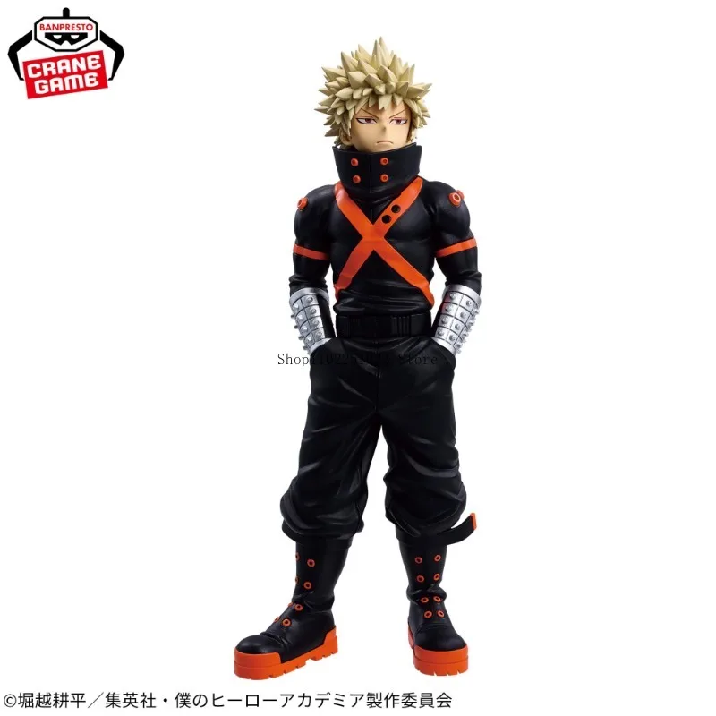 Bandai Original My Hero Academia 7TH SEASON KATSUKI BAKUGO Anime Action Figure Desktop Ornaments Model Gift