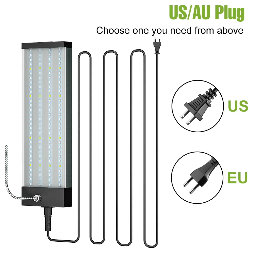LED Plant Grow Light Full Spectrum Interior Succulent Flowers Hydroponics Growth Box Greenhouse Tent Vegetables Cultivation Lamp