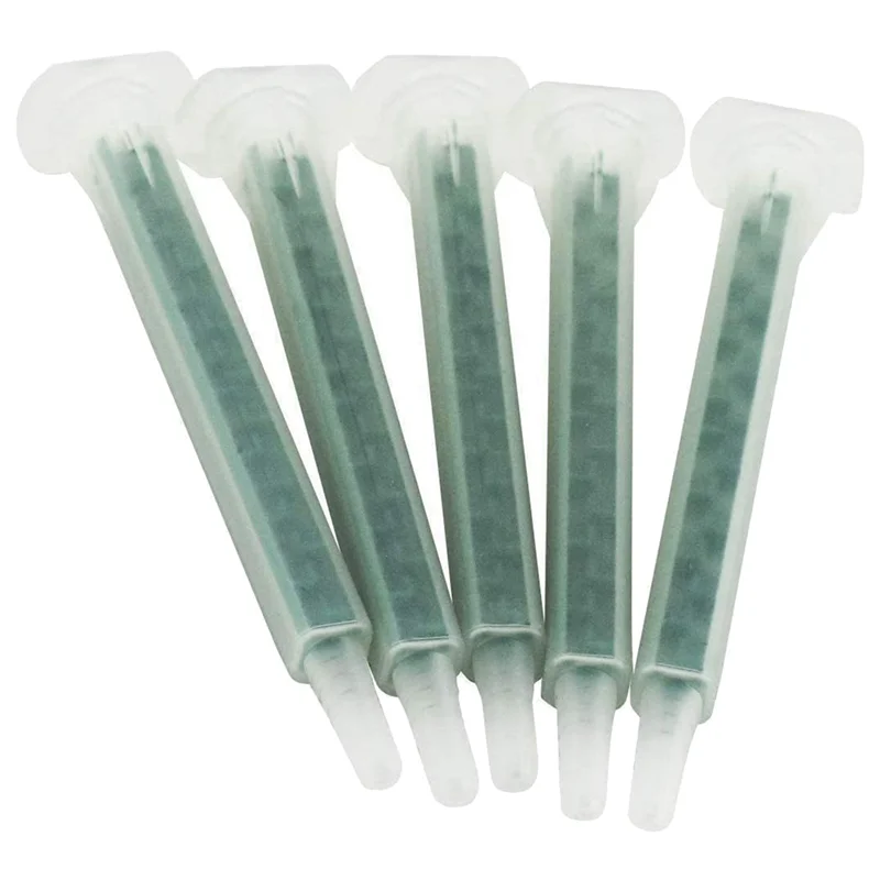 

120 Piece Epoxy Mixing Nozzle Electrostatic Mixing Nozzle Cartridge Tip 50Ml/1.7Oz (1:1/1:2 Ratio) 16 Elements-B61B