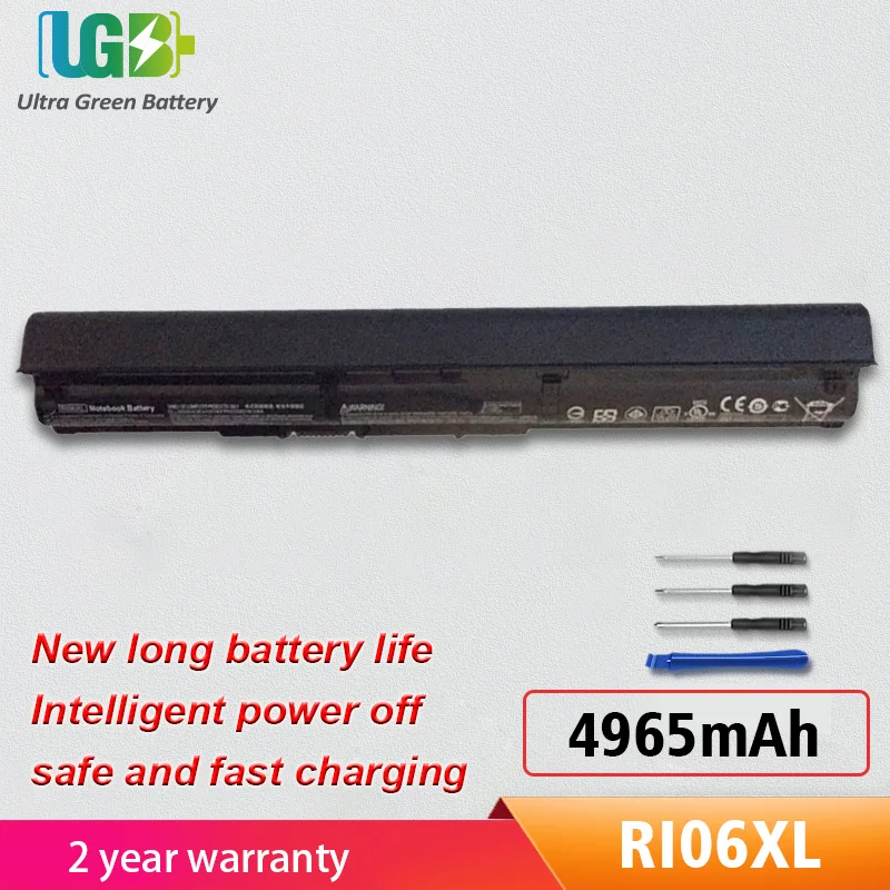 

UGB Новый RI06XL Аккумулятор для HP 450 455 470 G3 Envy 15-Q001TX HSTNN-DB7B RI04 811063-421