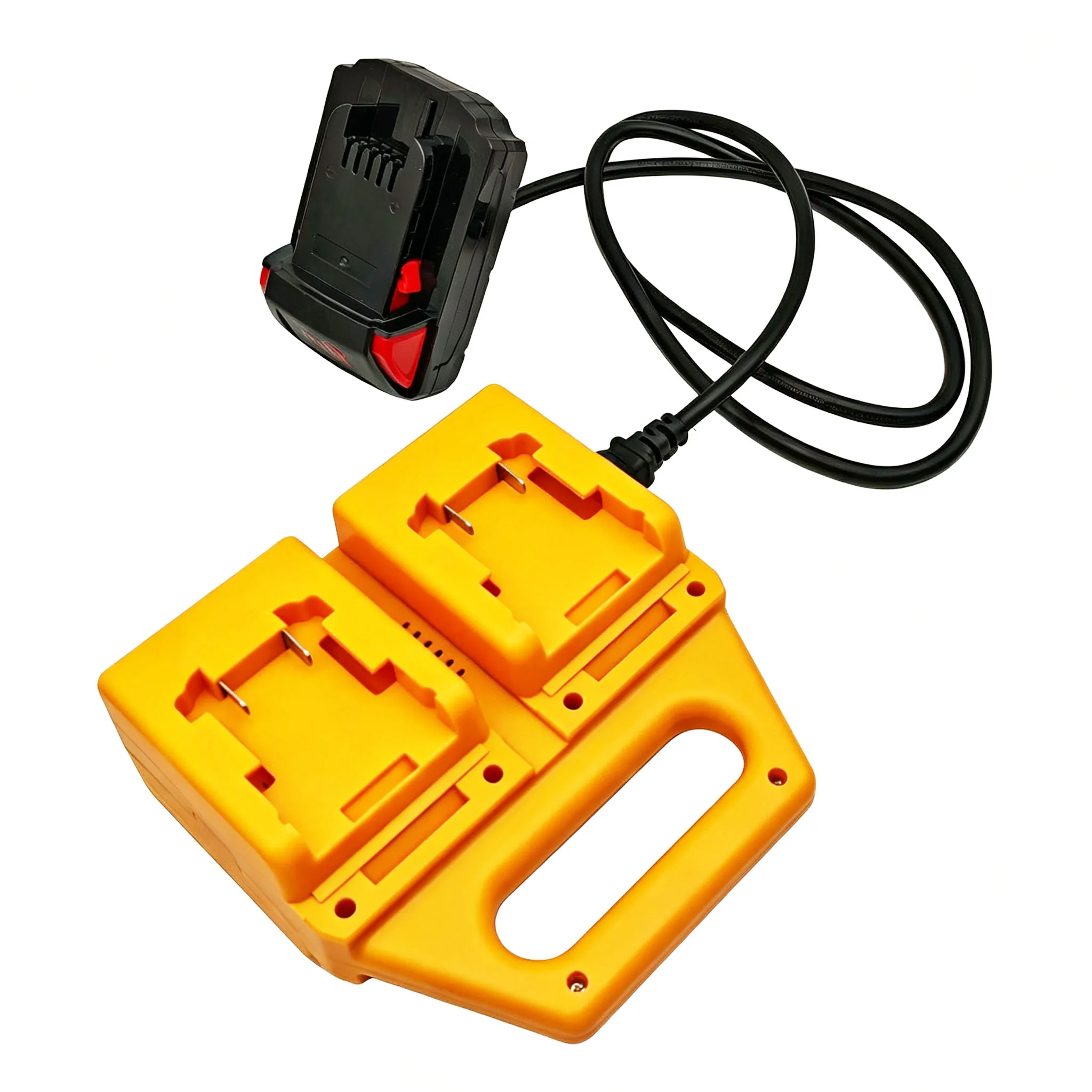 For DeWALT 20V Lithium Battery Case For Milwaukee For Makita For M18 Machine Adapter Cable Splitter Extended Line Weight Reducer