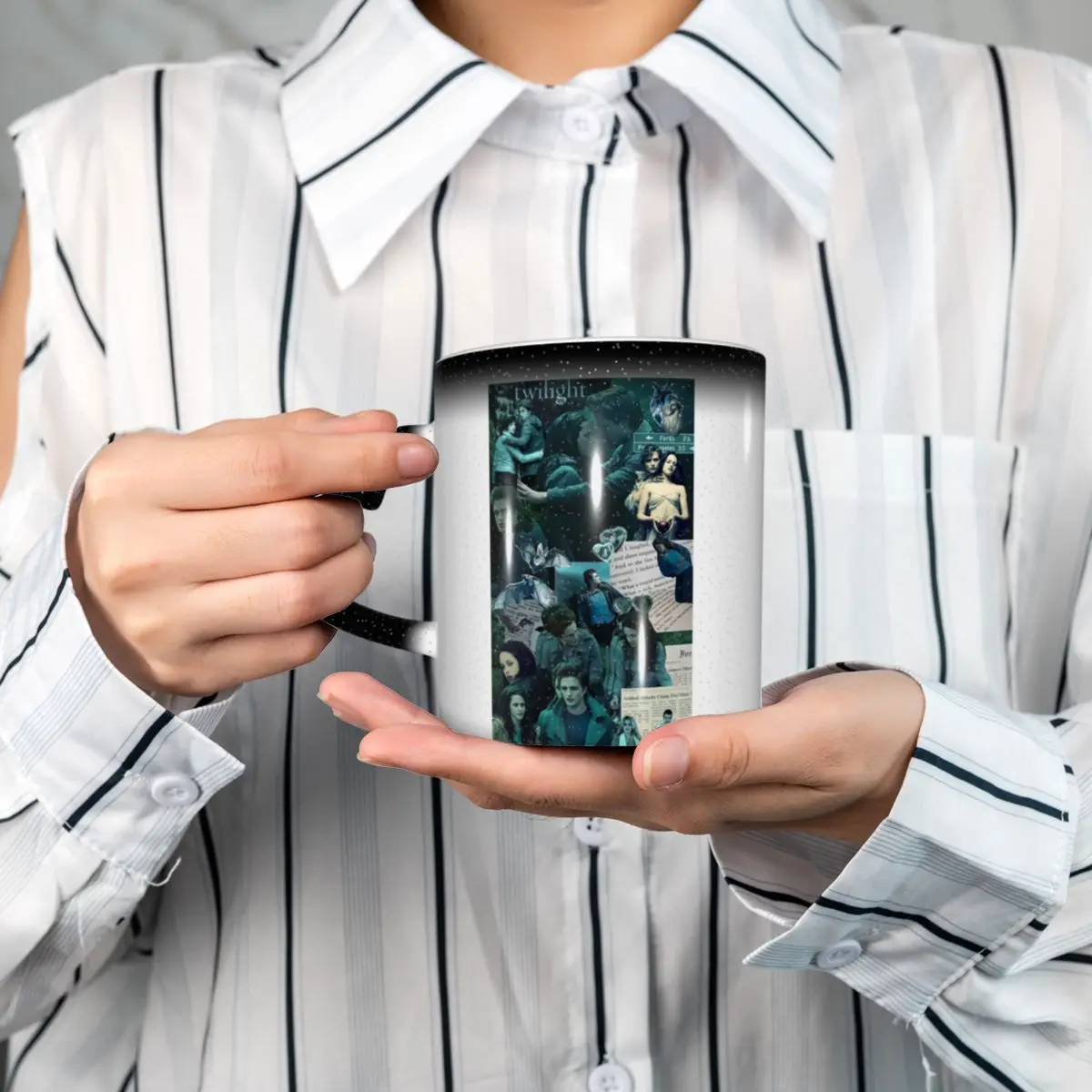 Edward Cullen Twilight Mug Funny Ceramic Coffee Cups Tea Mugs Milk Cup Drinkware Gift for Friends