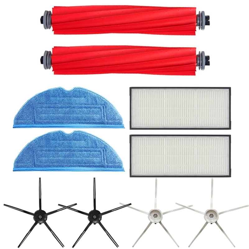 샤오미 로보락 스위퍼 액세서리, 사이드 브러시 헤파 필터, S7 S70 S75 S7max S7maxv T7S 걸레 액세서리