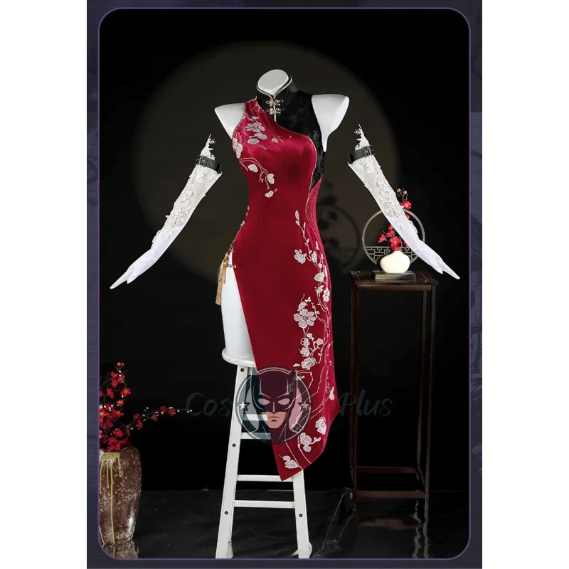 Naraka: Bladepoint Justina Gu أزياء تنكرية موحدة لحفلات الهالوين وحفلات الكرنفال وأعياد الميلاد ملابس لعب الأدوار للنساء