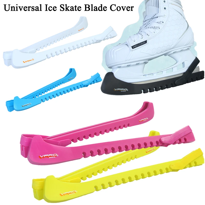 

Adjustable Soft Ice Skating Blade Covers for Hockey & Figure Skates Winter Anti-Slip Walkable Ice Skating Blade Guards a Pair