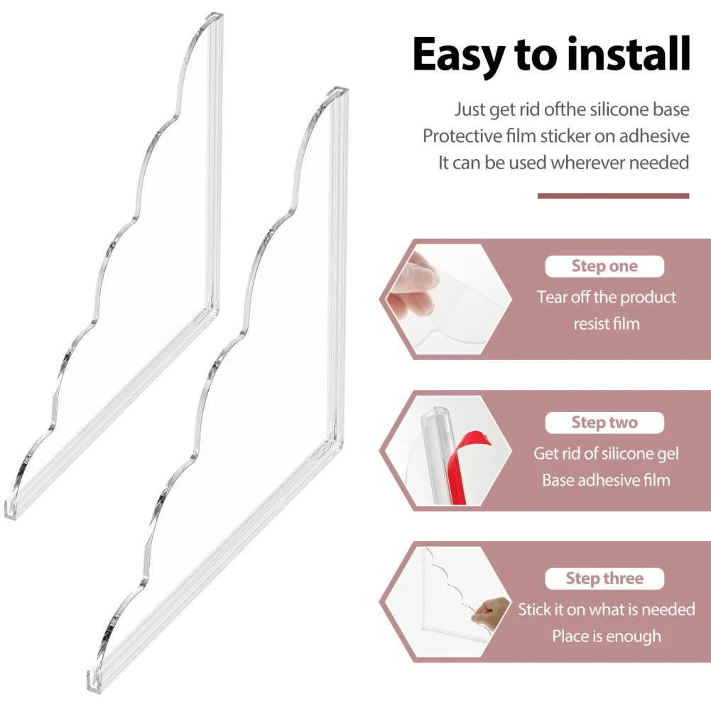 Silicone Base Binder Shower Spatter Guard For Showers For Bathtubs Acrylic Material Silicone Base Tool-free Installation