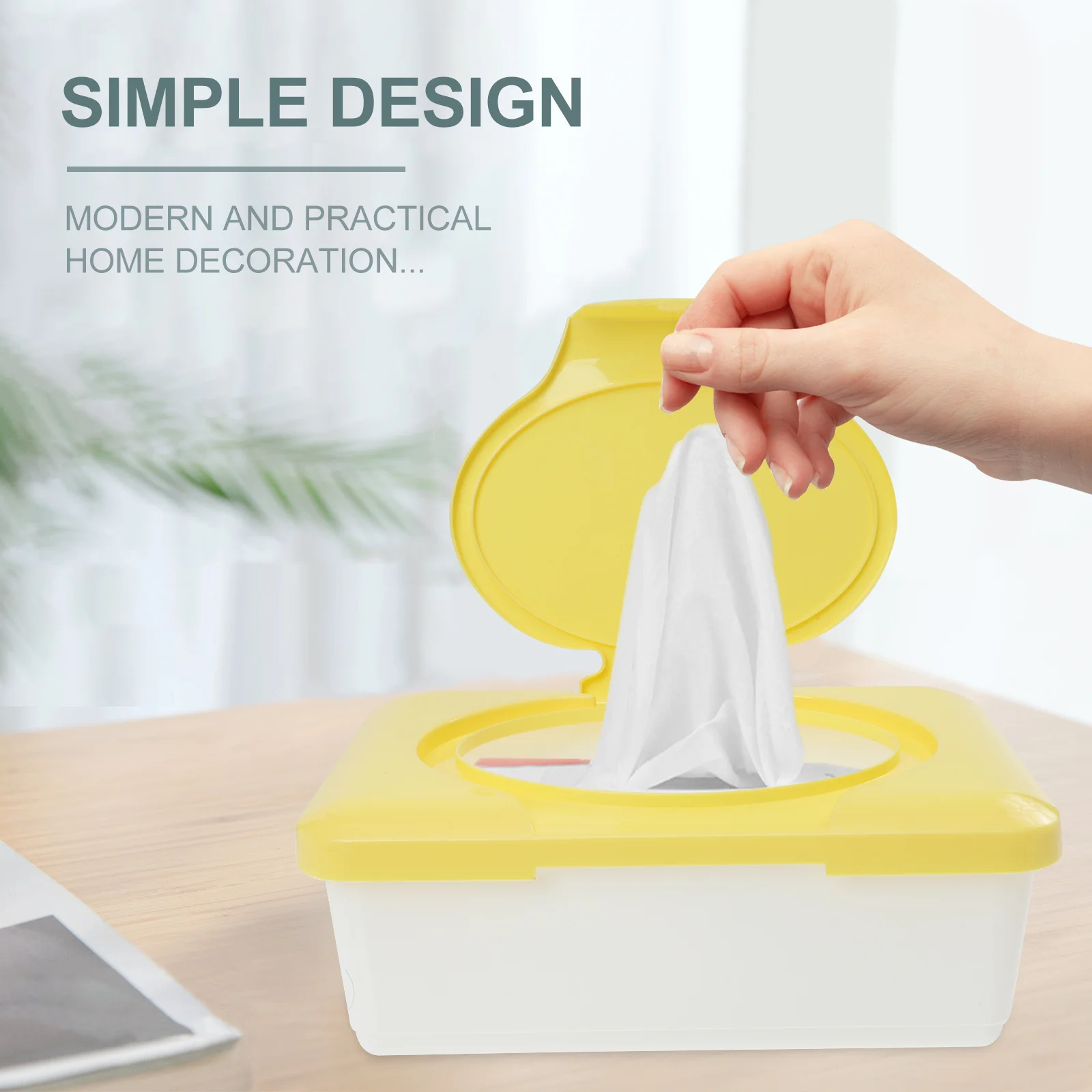 

3pcs Baby Box With Lid Baby Wipes Holder Diaper Wipes Case Container For Nursery Stroller Travel Storage Organizer