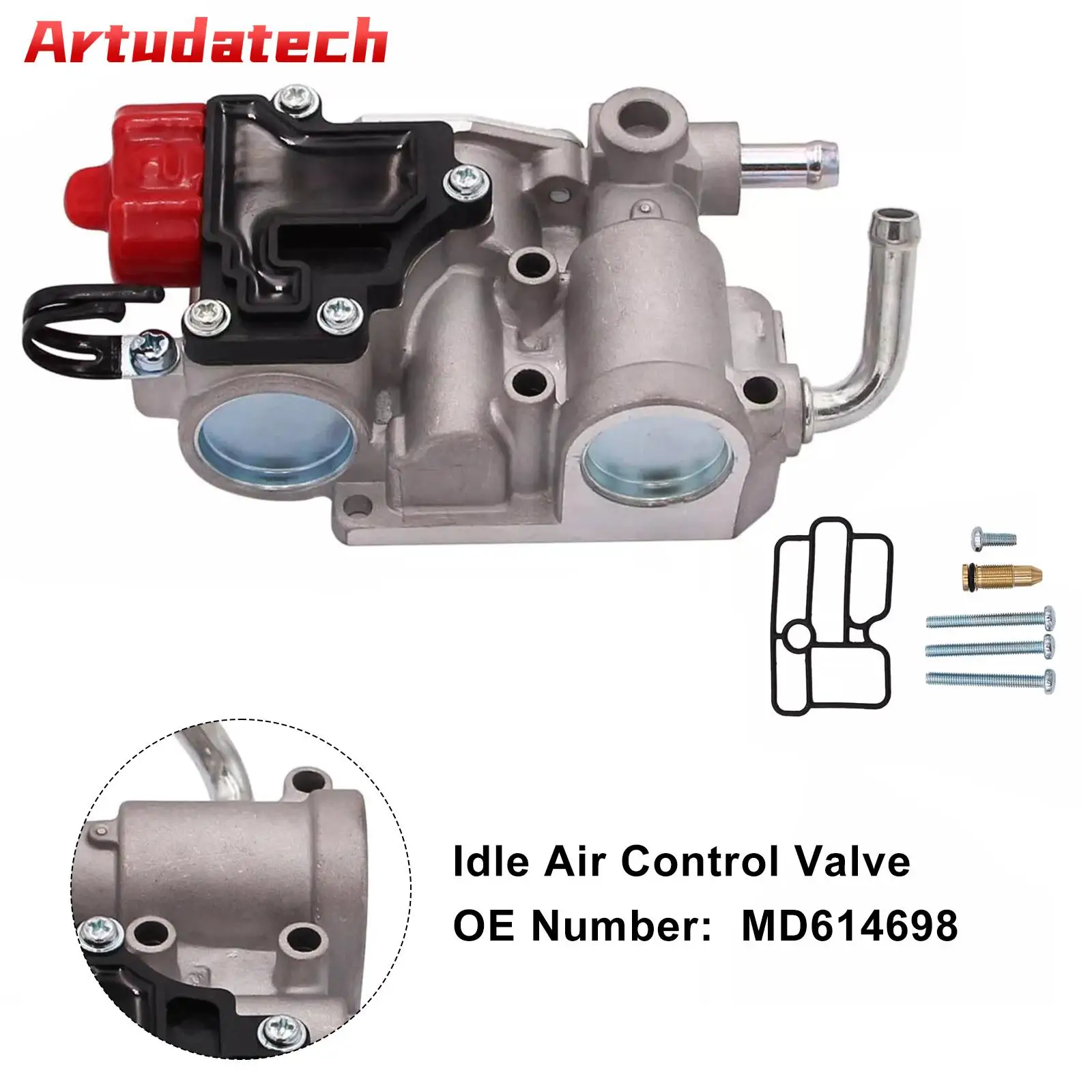 

Artudatech Idle Air Control Valve MD614698 Fit for Mitsubishi Galant Expo 2.4L 1994-1998 Car Accessories