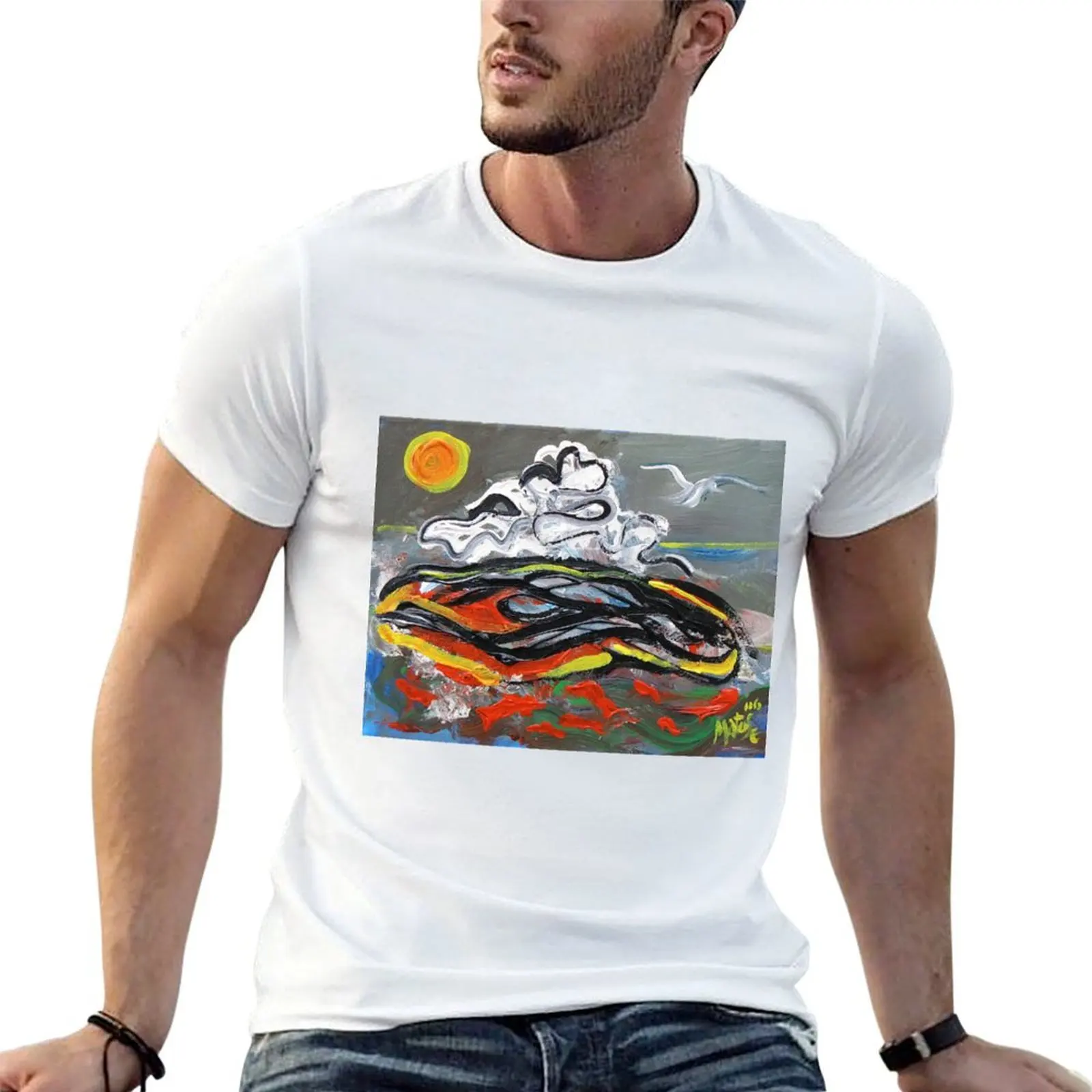 Homage To Milton Avery 2008 T-Shirt graphic shirts graphic t shirts men clothing