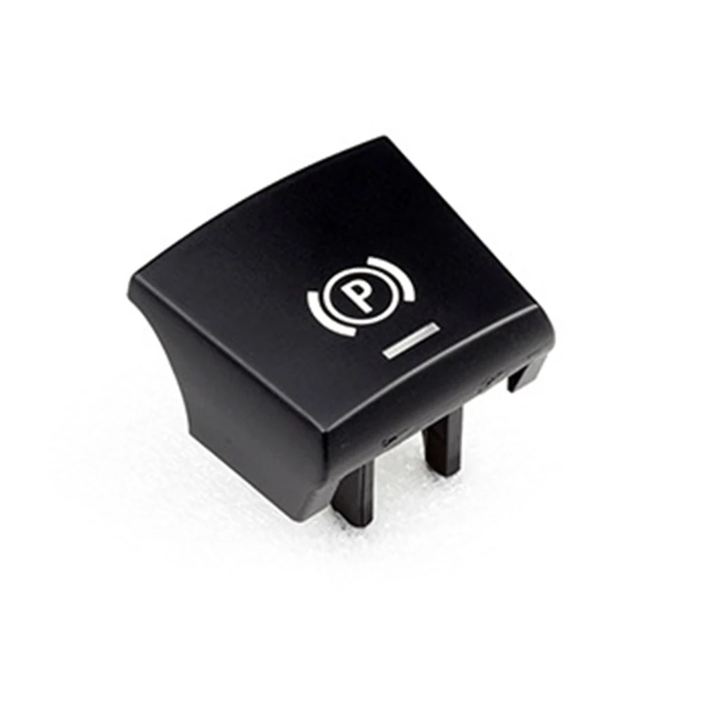 for Black ABS PC Handbrake Button Cover for BMW For 5 Series for GT For 7 Series Cars Interior Enhancement 3x3x3 cm Size