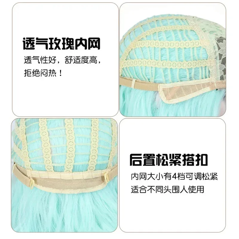 

New Hidan Cosplay Anime Wig Urokodaki Sakonji Cosplay Wig Silver Gray Synthetic Short Hair Halloween VBND65DT