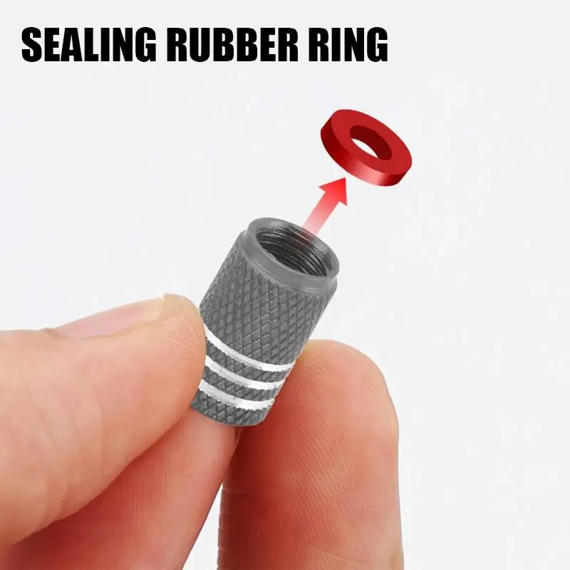 4pcs Car Wheel Tire Valve Caps laser Wheel Tire Stem Valve Caps For Renault koleos duster megane 2 logan clio Auto Accessories image 6