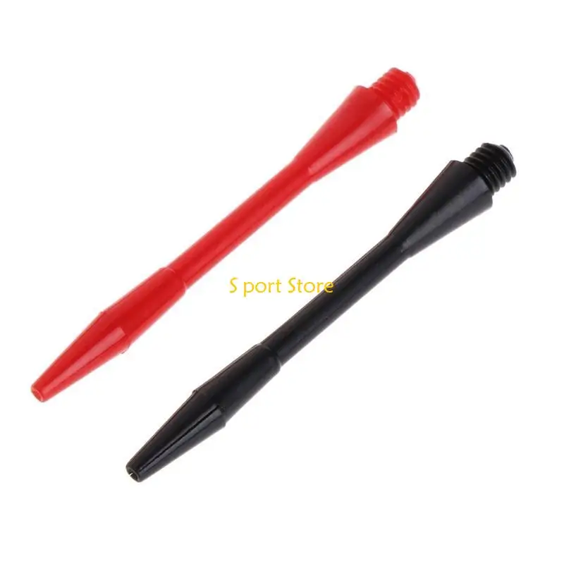 

U2JB 12PCS/SET Plastic Wans Nailon STEMS Black Corner Short Stems